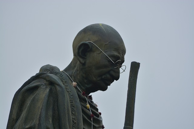 Mahadma Ghandi Denkmal